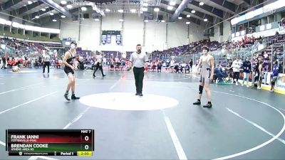 138 lbs Champ. Round 1 - Frank Ianni, Tottenville-PSAL vs Brendan Cooke, Athens Area Hs