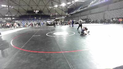 77 lbs Cons. Round 3 - Brayden Bierbach, Anacortes Hawkeyes Wrestling Club vs Titus Eaton, Montesano Mad Dogs Wrestling