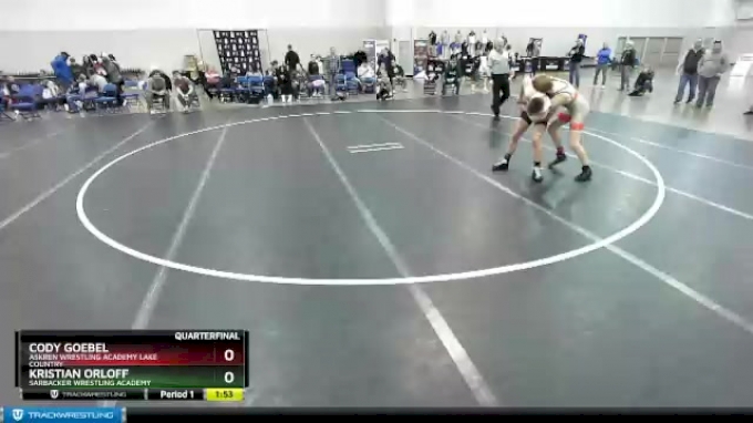 152 lbs Quarterfinal - Kristian Orloff, Sarbacker Wrestling Academy vs ...