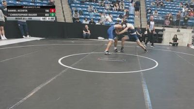 165 lbs Champ. Round 1 - Daniel Acosta, Texas Wesleyan vs Christopher Bauer, Missouri Baptist University