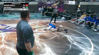 172 lbs Round 1 (4 Team) - Joe Scully, Saint Michael-Albertville, MN vs Braden Hatalla, Stillwater, MN