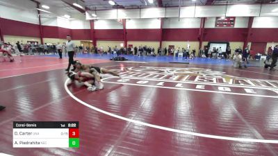 157 lbs Consolation - Dillon Carter, Unattached vs Andrew Piedrahita, New England College