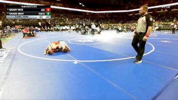 120 Class 4 lbs Cons. Semi - Chase Gray, Francis Howell Central vs Grady Rice, Jackson