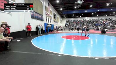 135 Girls Cons. Round 3 - Kaila Garcia, Lincoln vs Piper Sistek, La Costa Canyon