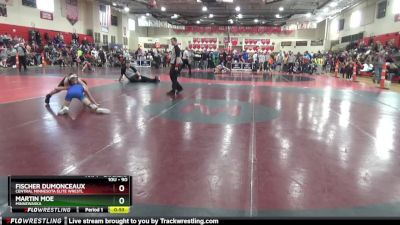 90 lbs Cons. Round 2 - Fischer Dumonceaux, Central Minnesota Elite Wrestl vs Martin Moe, Minnewaska