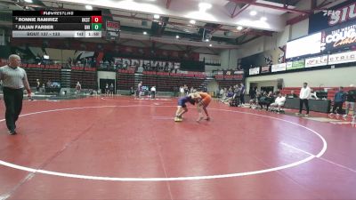 133 lbs Semifinal - Ronnie Ramirez, Oklahoma State vs Julian Farber, Northern Iowa