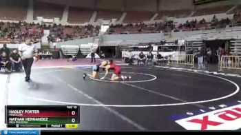 Quarterfinal - Nathan Hernandez, Mica Mountain vs Hadley Porter, Mogollon