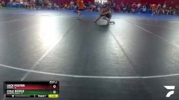 132 lbs Round 1 (4 Team) - Jack Foster, Xavier vs Cole Bozile, Oconto Falls