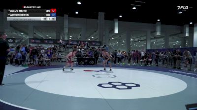 74 kg Champ. Rd Of 16 - Jacob Herm, Jackrabbit Wrestling Club vs Adrien Reyes, Beaver Dam RTC