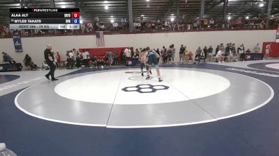 79 kg Champ. Rd Of 128 - Alaa Aly, ERTC vs Myles Takats, Buffalo Valley RTC
