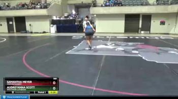 165 lbs Cons. Round 4 - Samantha Meyer, Chilton/Hilbert vs Audreyanna Scott, Wisconsin Lutheran