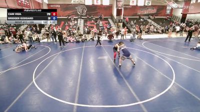 126 lbs Cons. Round 1 - Cain Vigil, Team Prestige Wrestling vs Bridger Goddard, Elite Wrestling