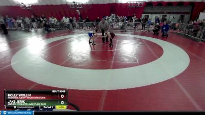 73-78 lbs Round 2 - Holly Wollin, Parkview Albany Youth Wrestling vs Jake Jerik, Antioch Predators Wrestling Club