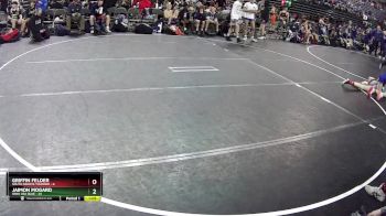 110 lbs Finals (8 Team) - Jaimon Mogard, Iowa USA Blue vs Griffin Felder, South Dakota Thunder