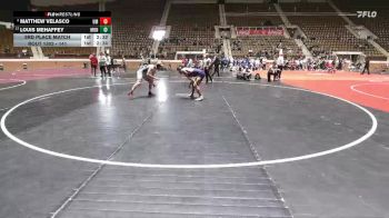 141 lbs 3rd Place Match - Louis MeHaffey, Montreat College vs Matthew Velasco, Montevallo