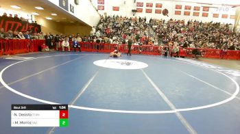 113 lbs Semifinal - Nick Desisto, Tewksbury vs Michael Morris, Haverhill