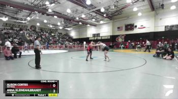 235 lbs Cons. Round 4 - Anna Kleineahlbrandt, La Canada vs Alison Cortes, Rio Mesa