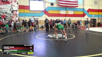 144 lbs Cons. Round 1 - Jaxon Martinez, Kelly Walsh vs Wyatt Cook, Moorcroft