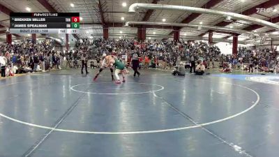 144 lbs Cons. Semi - Brekken Miller, Tonopah vs James Spealman, Battle Mountain