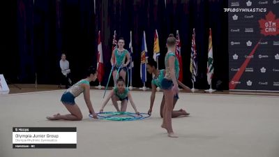 Olympia Junior Group - 5 Hoops, Olympia Rhythmic Gymnastics