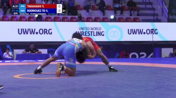 86 kg 1/4 Final - Yudai Takahashi, Japan vs Steven Rodriguez Torreyes, Venezuela