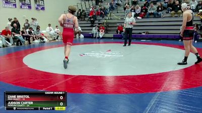 150 lbs Round 1 (16 Team) - Judson Carter, Morgan County vs Jesse Garner, Pike County