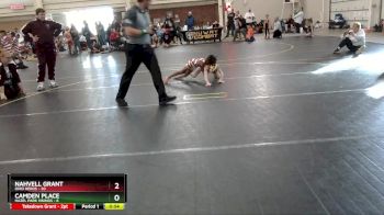 58 lbs Round 1 (6 Team) - Nahvell Grant, Ohio Heros vs Camden Place, Hazel Park Vikings