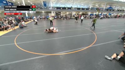 157 lbs Champ. Round 1 - Colten Jones, Unattached vs Cruz Abalos, Unattached