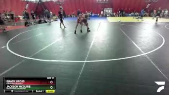 148-149 B Round 2 - Brady Gross, Coleman Cougars vs Jackson McGuire, Iowa Grant/Highland