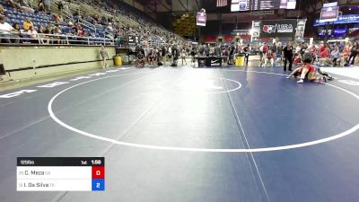 125 lbs Cons 16 #2 - Cynthia Meza, CA vs Isabella Da Silva, TX