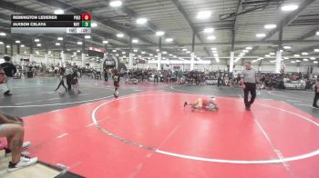 52 lbs Consi Of 4 - Remington Lederer, Prescott Valley Bighorns vs Jaxson Celaya, Way Out West