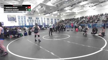 125 lbs Cons. Round 1 - Angelica Rojas, Azusa vs Madison Guzman, South Hills