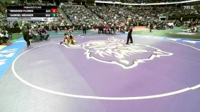 150-2A Semifinal - Samuel Meisner, Wray vs Braeden Flores, North Fork High School