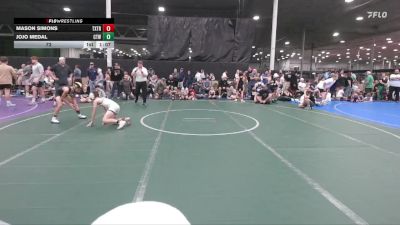 72 lbs Round 1 (6 Team) - Jojo Medal, CTWHALE vs Mason Simons, Terps Xtreme