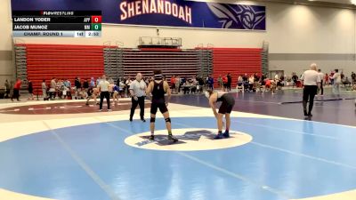 149 lbs Champ. Round 1 - Jacob Munoz, Marymount vs Landon Yoder, Apprentice School