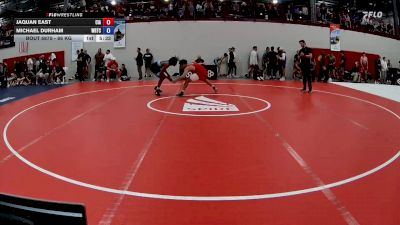 86 kg Cons. Round 2 - Jaquan East, CIA vs Michael Durham, Warrior Regional Training Center