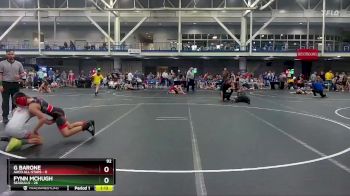 92 lbs Round 7 (10 Team) - G Barone, AACo All-Stars vs Fynn McHugh, Seagulls