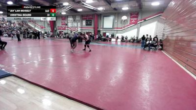 235 lbs Cons. Round 5 - Jay`lah Mosely, Eastside vs Xristina Beard, South Hills