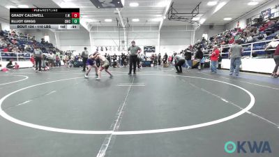 110 lbs Rr Rnd 2 - Grady Caldwell, Elgin Wrestling vs Elliot Grigg, Chickasha Youth Wrestling