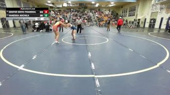 110 lbs Cons. Round 5 - Jenifer Brito Figueroa, Hemet vs Vanessa Archila, JW North