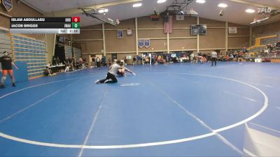 157 lbs Cons. Round 5 - Islam Abdullaeu, Sierra College vs Jacob Briggs, Embry-Riddle (Ariz.)