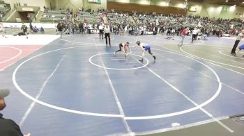 74 lbs Quarterfinal - Karver Peasley, Okanogan Underground vs Samuel Greenstreet, Cornerstone