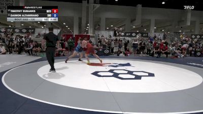 130 lbs Cons. Round 4 - Timothy Eubanks, NMU-National Training Center vs Daimon Altamirano, 505 Wrestling Club