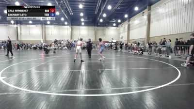 106 lbs Final - Cale Wimberly, Beebe Trained vs Zachary Leto, Tampa Bay Tigers Wrestling
