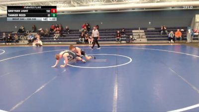 134-142 lbs 3rd Place Match - Greysen Light, York Wrestling Club vs Tanner Reed, Gross Catholic