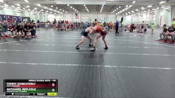 145 lbs 1st Place Match - Tommy Schechterly, Mat Assassins vs Nathaniel Replogle, Mayfield Mat Academy