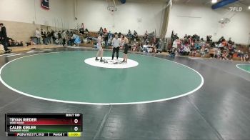113 lbs Cons. Round 2 - Tryan Rieder, Wind River vs Caleb Kibler, Thunder Ridge