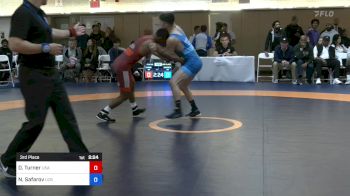 61 kg 3rd Place - Devan Phillip Micah Turner, USA vs Nodirjon Safarov, Uzb