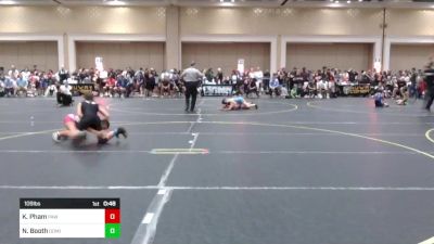 109 lbs Consi Of 16 #1 - Kiem-ai Pham, Paw vs Nohea Booth, Dominators WC