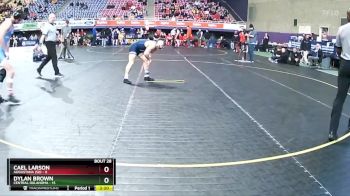 149 lbs Placement Matches (16 Team) - Dylan Brown, Central Oklahoma vs Cael Larson, Augustana (SD)